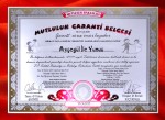 Elissa Mutluluk Garanti Belgesi <b class=red>Davetiye</b> - 2228