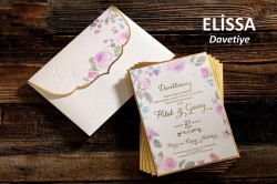 Elissa Lüks Davetiye Modeli - <b class=red>9361</b>